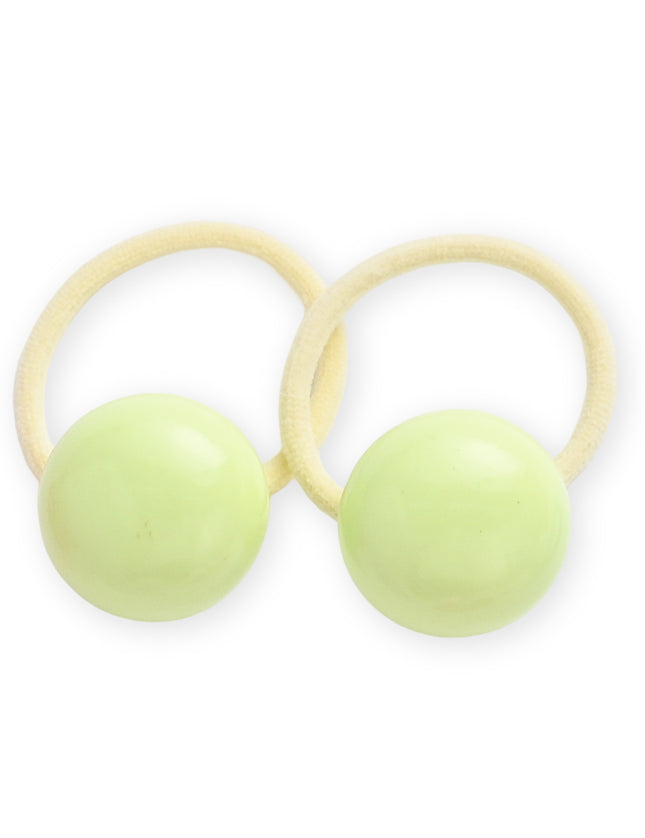 kids atelier mimi tutu Button & Flower Hair Tie Set