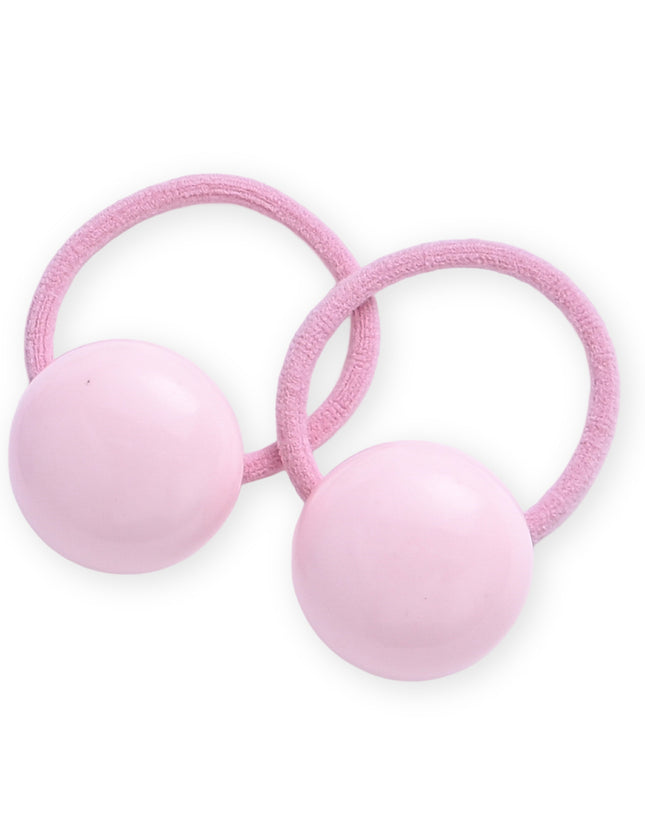kids atelier mimi tutu Button & Flower Hair Tie Set