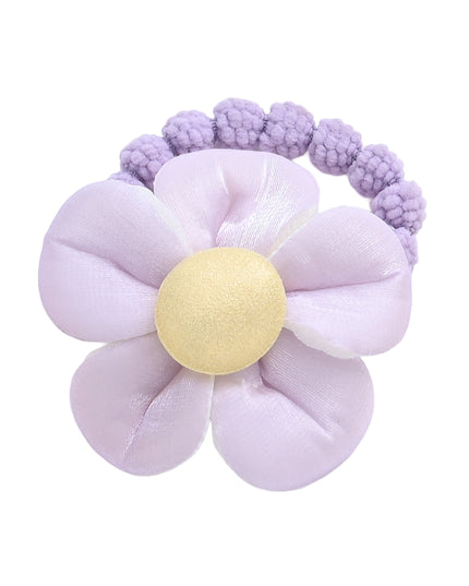 kids atelier mimi tutu Plush Flower Hair Tie Set