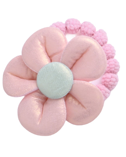 kids atelier mimi tutu Plush Flower Hair Tie Set