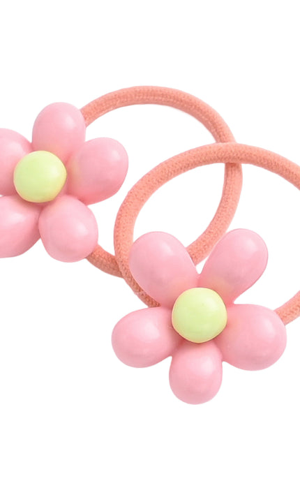 kids atelier mimi tutu Flower Elastic Hair Tie Set