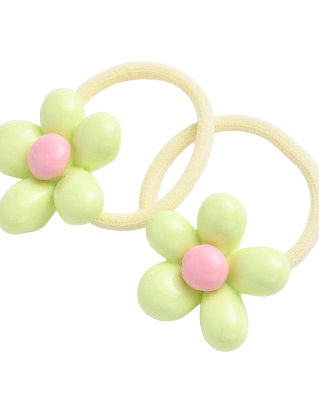 kids atelier mimi tutu Flower Elastic Hair Tie Set