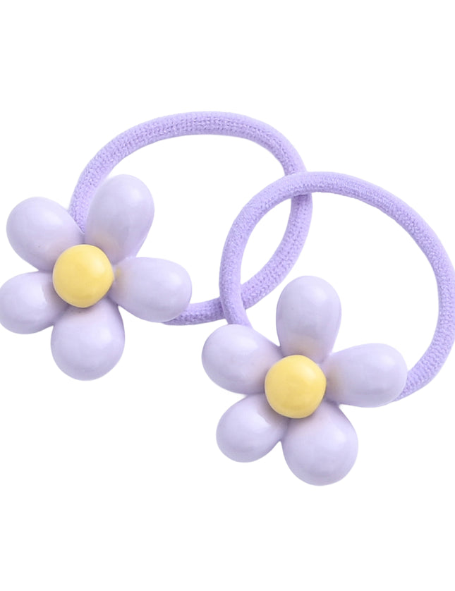 kids atelier mimi tutu Flower Elastic Hair Tie Set