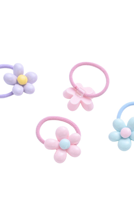 kids atelier mimi tutu Flower Elastic Hair Tie Set