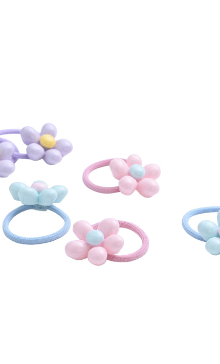 kids atelier mimi tutu Flower Elastic Hair Tie Set