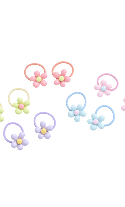 kids atelier mimi tutu Flower Elastic Hair Tie Set