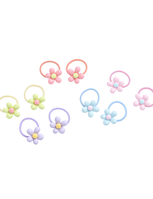 kids atelier mimi tutu Flower Elastic Hair Tie Set