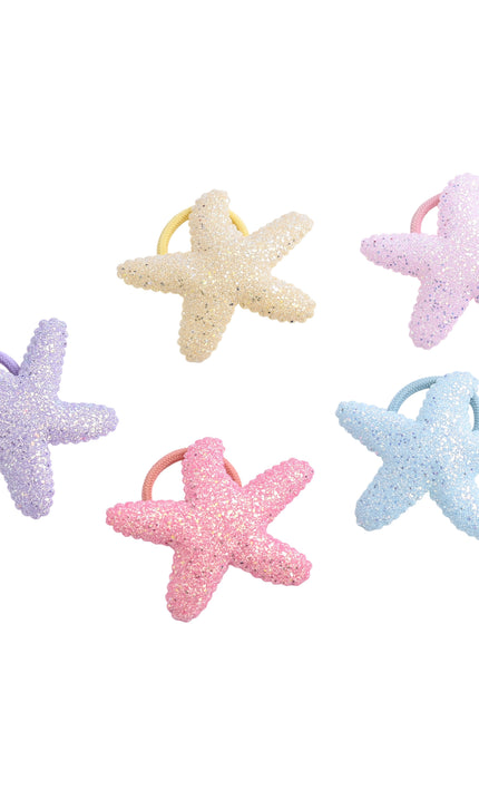 kids atelier mimi tutu Glitter Star Hair Tie Set