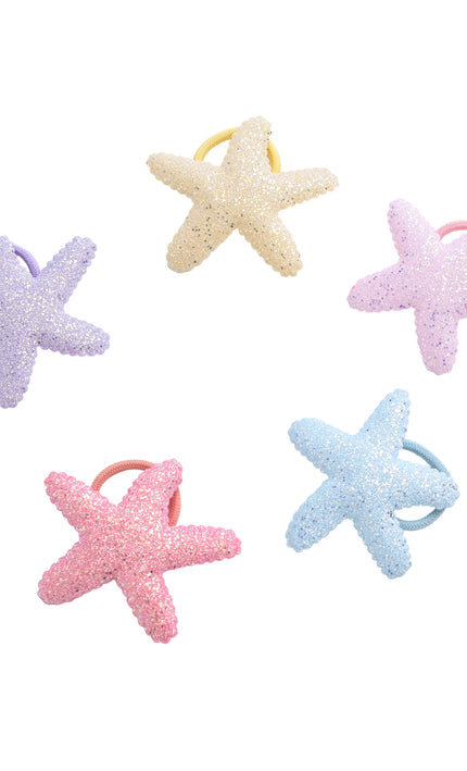 kids atelier mimi tutu Glitter Star Hair Tie Set