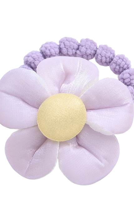 kids atelier mimi tutu Plush Flower Hair Tie Set