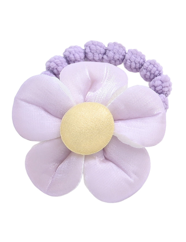 kids atelier mimi tutu Plush Flower Hair Tie Set