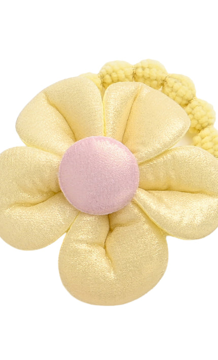 kids atelier mimi tutu Plush Flower Hair Tie Set
