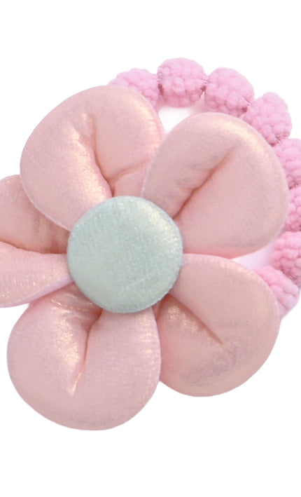 kids atelier mimi tutu Plush Flower Hair Tie Set