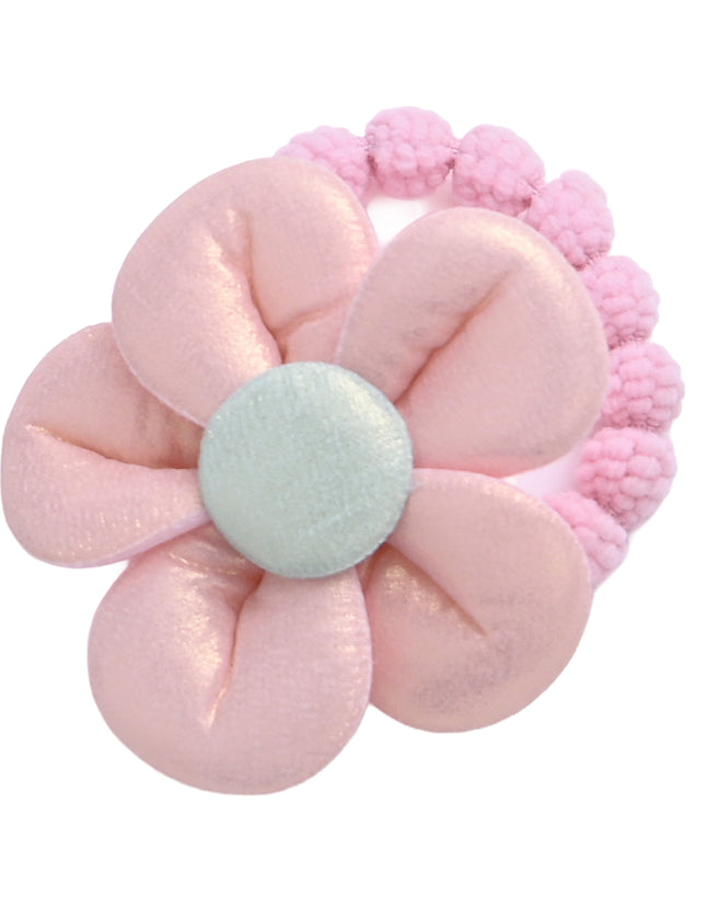 kids atelier mimi tutu Plush Flower Hair Tie Set