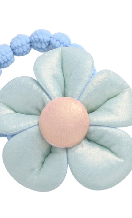 kids atelier mimi tutu Plush Flower Hair Tie Set