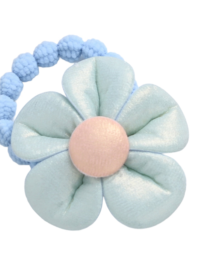 kids atelier mimi tutu Plush Flower Hair Tie Set