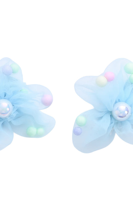 kids atelier mimi tutu Beaded Flower Hair Tie Set