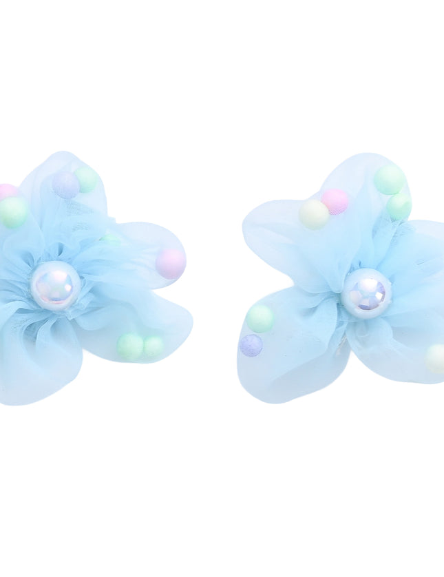 kids atelier mimi tutu Beaded Flower Hair Tie Set
