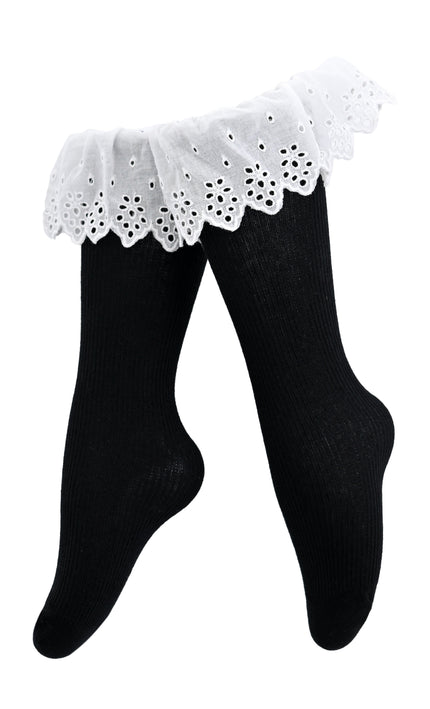 kids atelier mimi tutu White Trim Skirt Socks