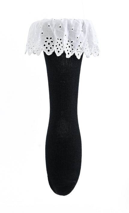 kids atelier mimi tutu White Trim Skirt Socks