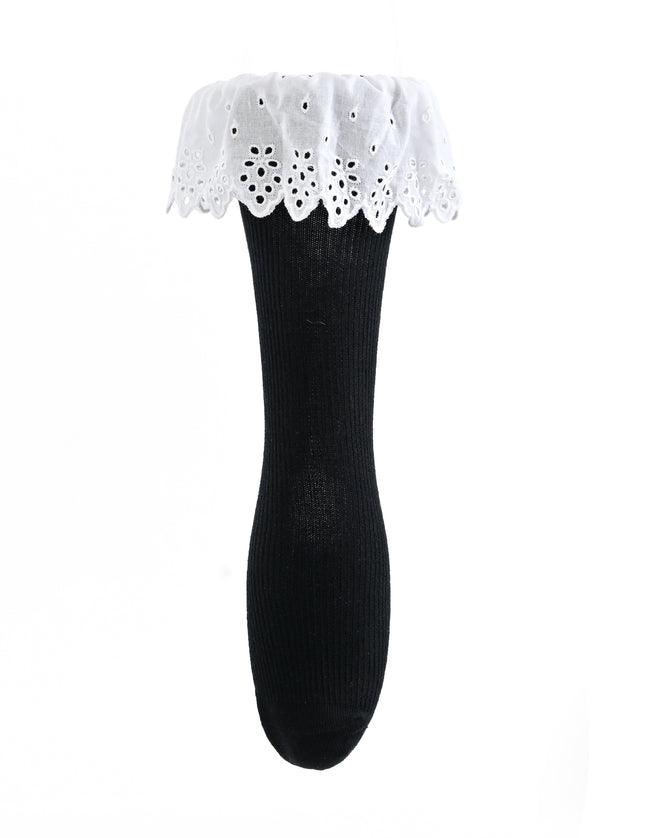 kids atelier mimi tutu White Trim Skirt Socks