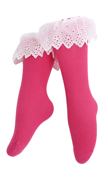 kids atelier mimi tutu White Trim Skirt Socks
