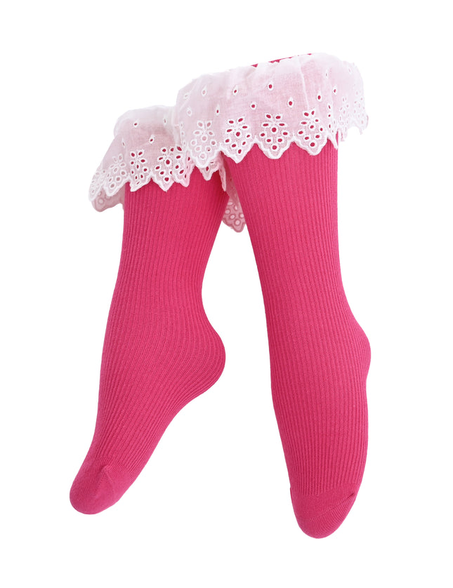 kids atelier mimi tutu White Trim Skirt Socks
