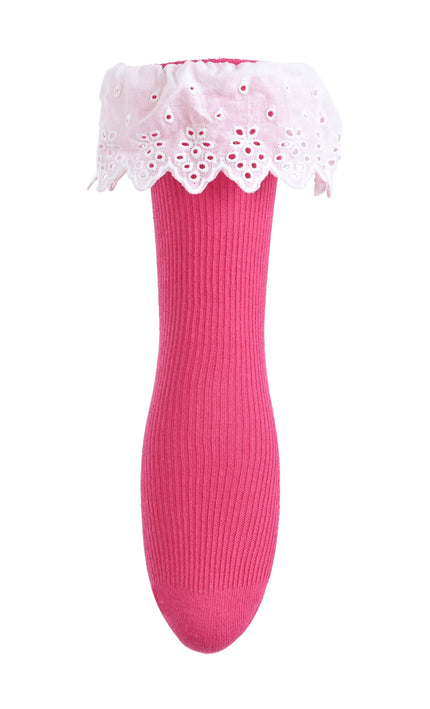kids atelier mimi tutu White Trim Skirt Socks