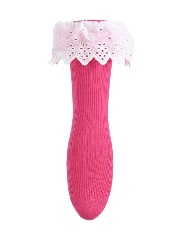kids atelier mimi tutu White Trim Skirt Socks
