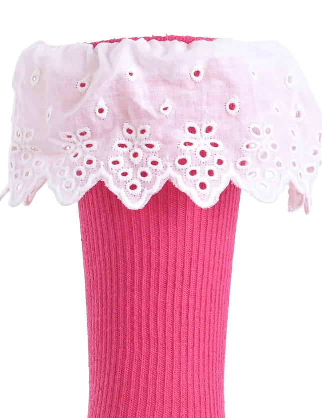 kids atelier mimi tutu White Trim Skirt Socks