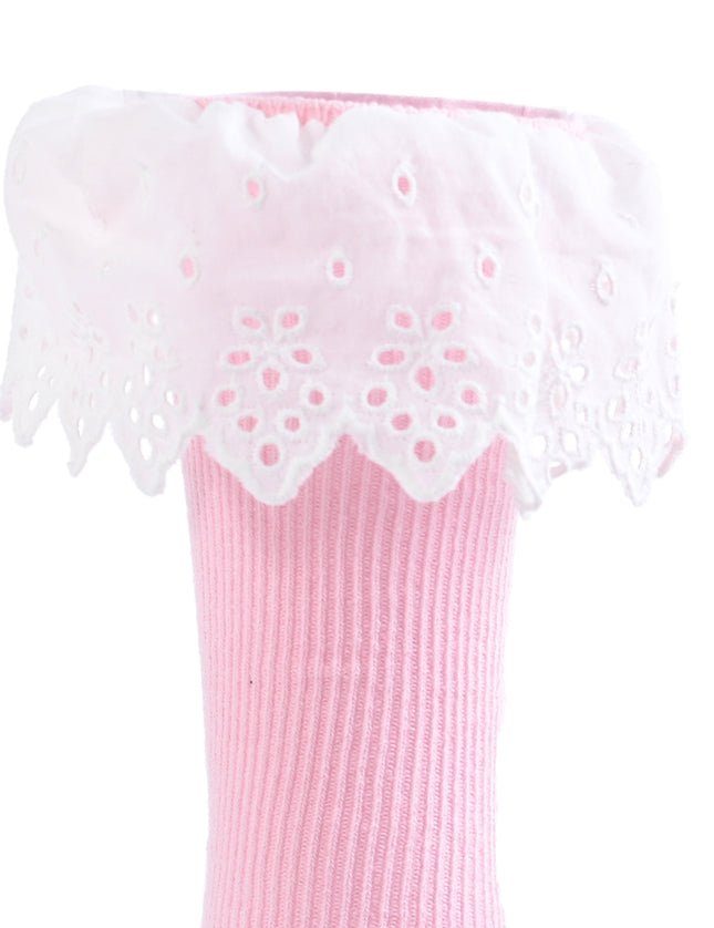 kids atelier mimi tutu White Trim Skirt Socks