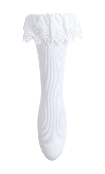 kids atelier mimi tutu White Trim Skirt Socks