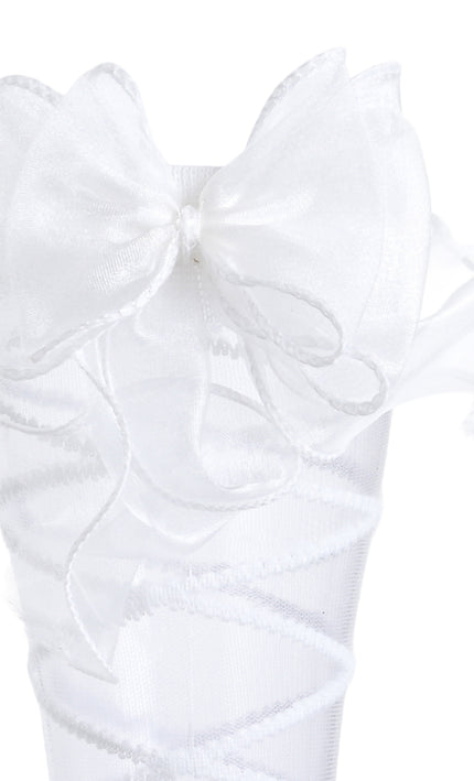 kids atelier mimi tutu Tulle Tie Wrap Heart Socks