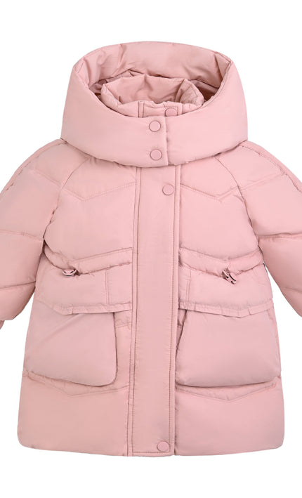 kids atelier mimi tutu Light Pink Puffer Jacket