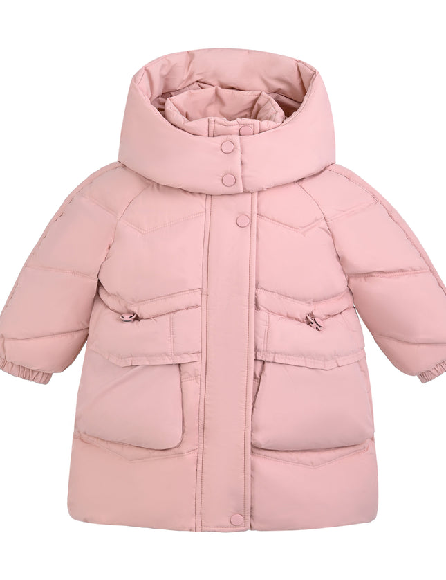 kids atelier mimi tutu Light Pink Puffer Jacket