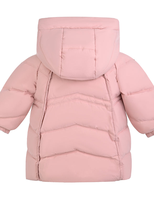 kids atelier mimi tutu Light Pink Puffer Jacket