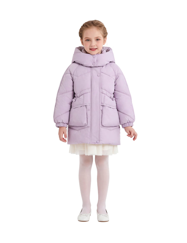 kids atelier mimi tutu Purple puffer jacket
