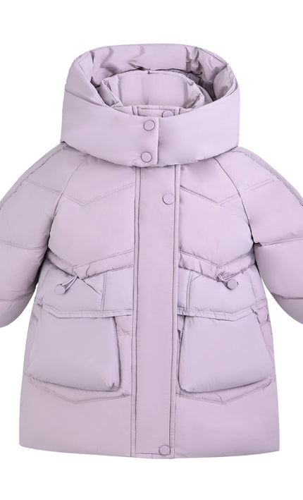 kids atelier mimi tutu Purple puffer jacket