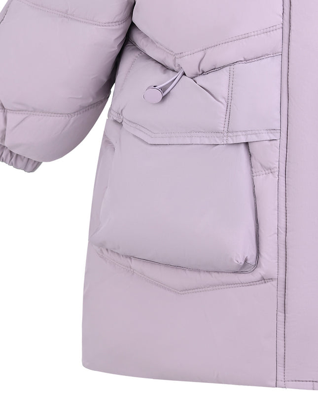 kids atelier mimi tutu Purple puffer jacket