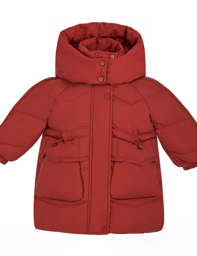 kids atelier Mimi Tutu Red Puffer Jacket
