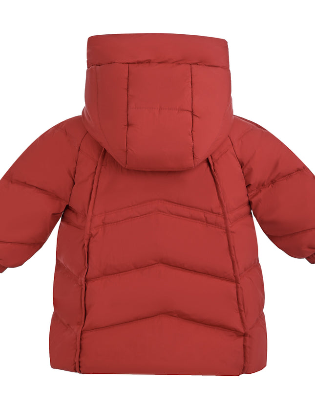 kids atelier Mimi Tutu Red Puffer Jacket