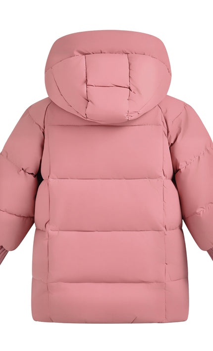 Kids Atelier Mimi Tutu Rose Quilted Hooded Jacket