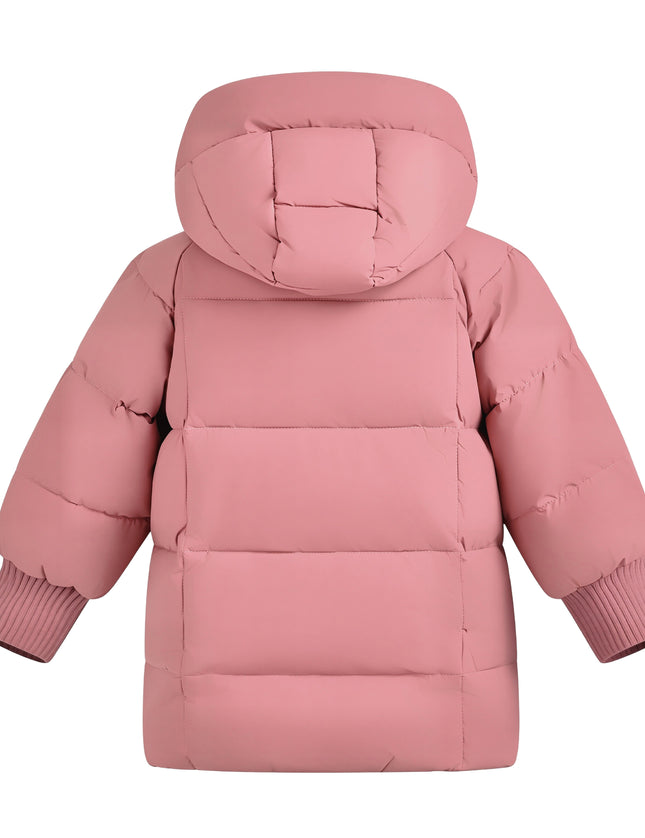 Kids Atelier Mimi Tutu Rose Quilted Hooded Jacket