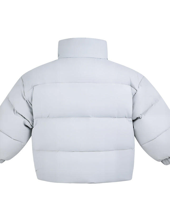 Kids Atelier Mimi Tutu Blue Hooded Puffer Jacket