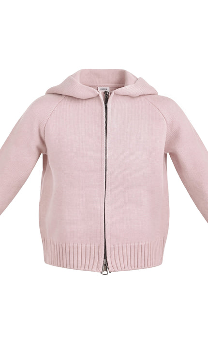 Kids Atelier Mimi Tutu Pink Hooded Puffer Jacket