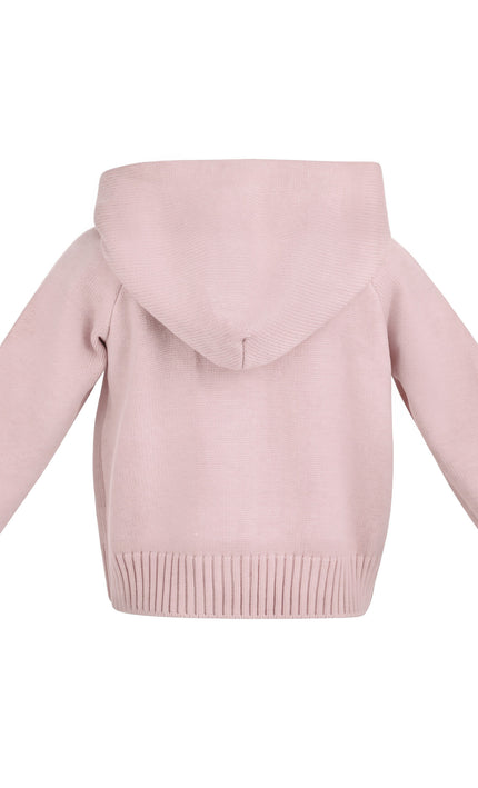 Kids Atelier Mimi Tutu Pink Hooded Puffer Jacket