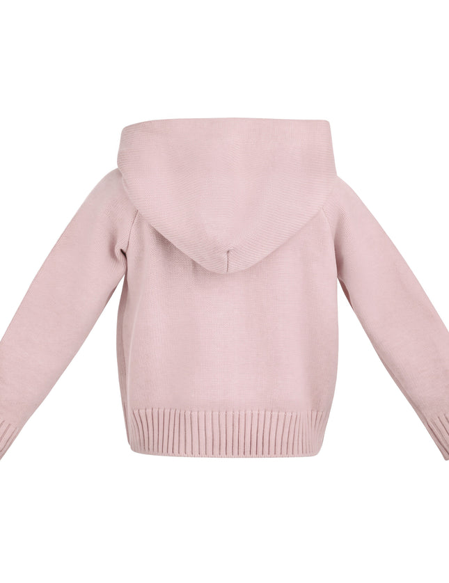 Kids Atelier Mimi Tutu Pink Hooded Puffer Jacket