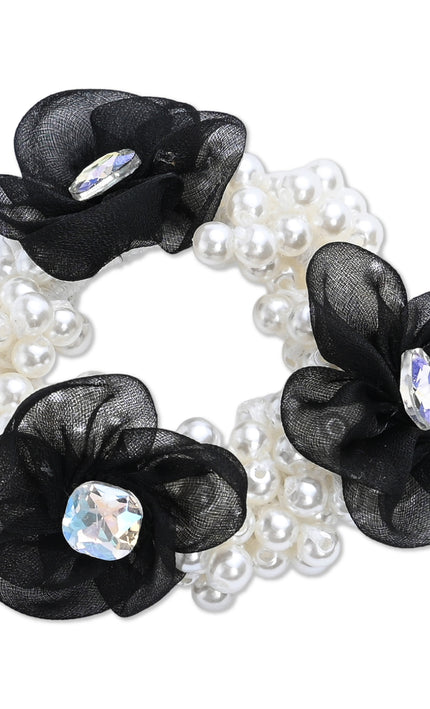 kids atelier mimi tutu Pearl Flower Scrunchie Set