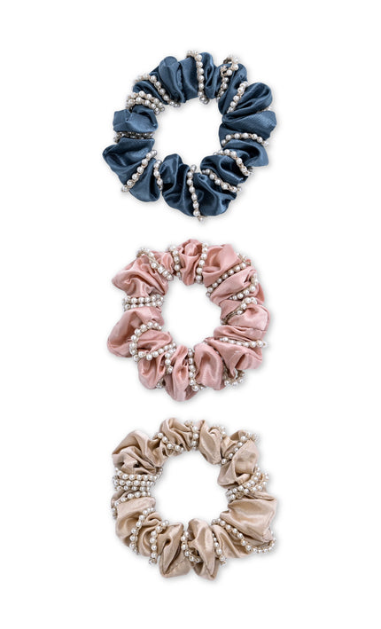kids atelier mimi tutu Pearl Accent Scrunchie Set