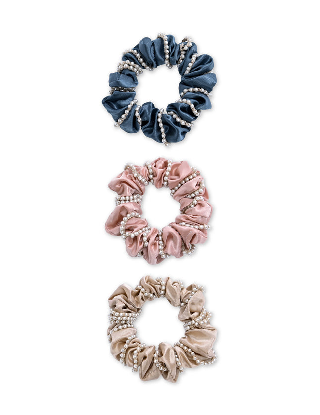 kids atelier mimi tutu Pearl Accent Scrunchie Set